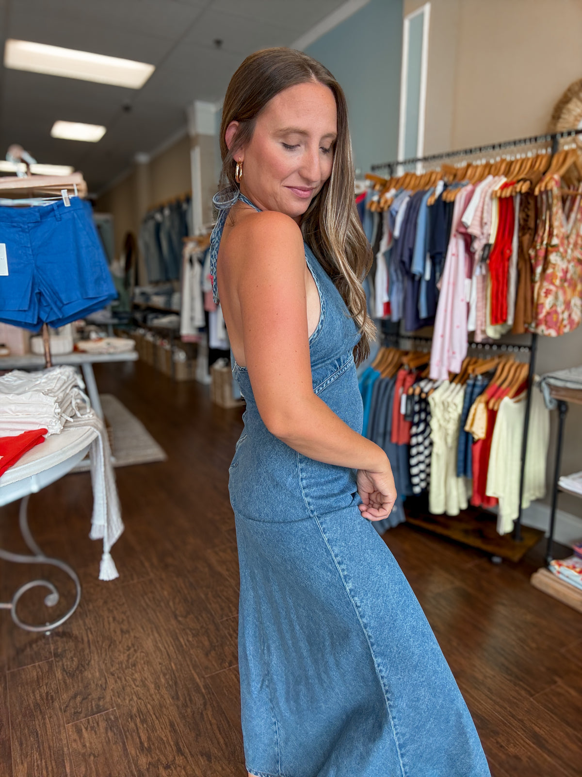 Blue Heather Vilma Dress