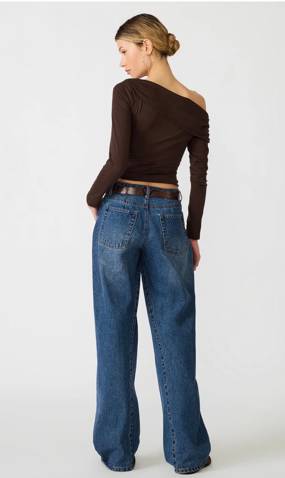 Walnut Ryder Knit Top
