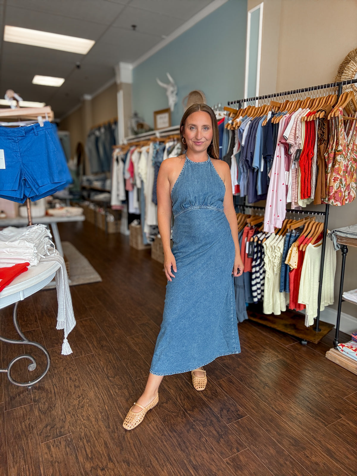 Blue Heather Vilma Dress