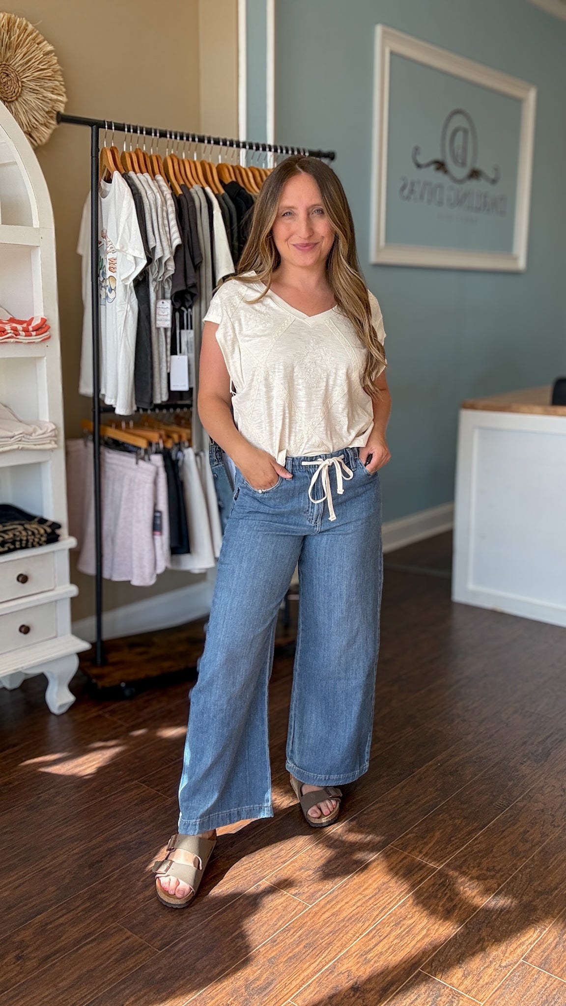Vintage Cream Graciela Top