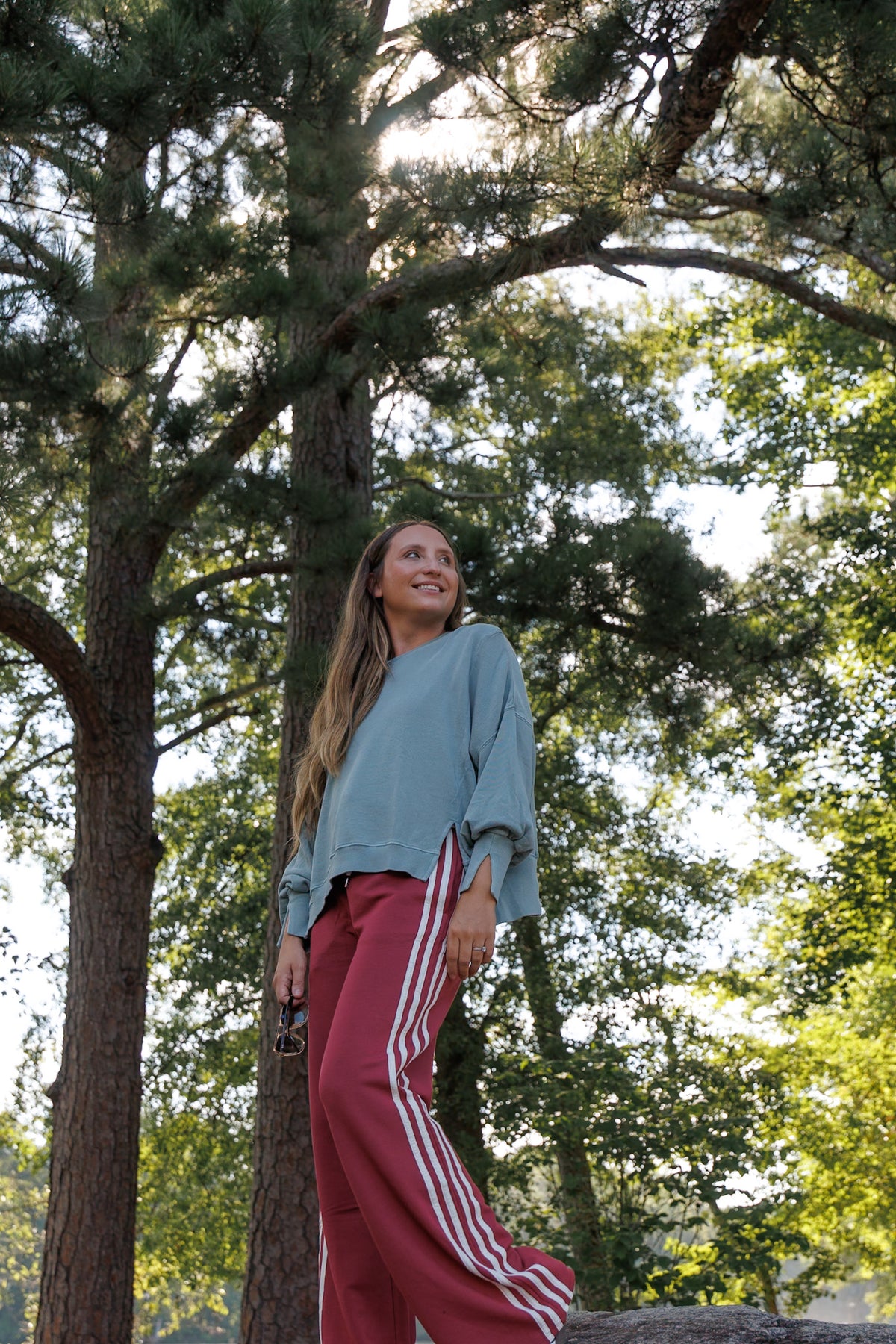Burnt Red Jessee Trackpants