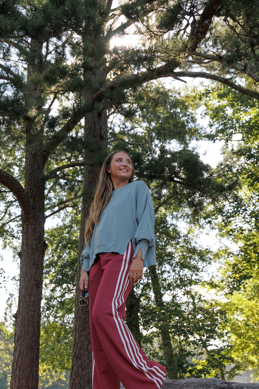 Burnt Red Jessee Trackpants