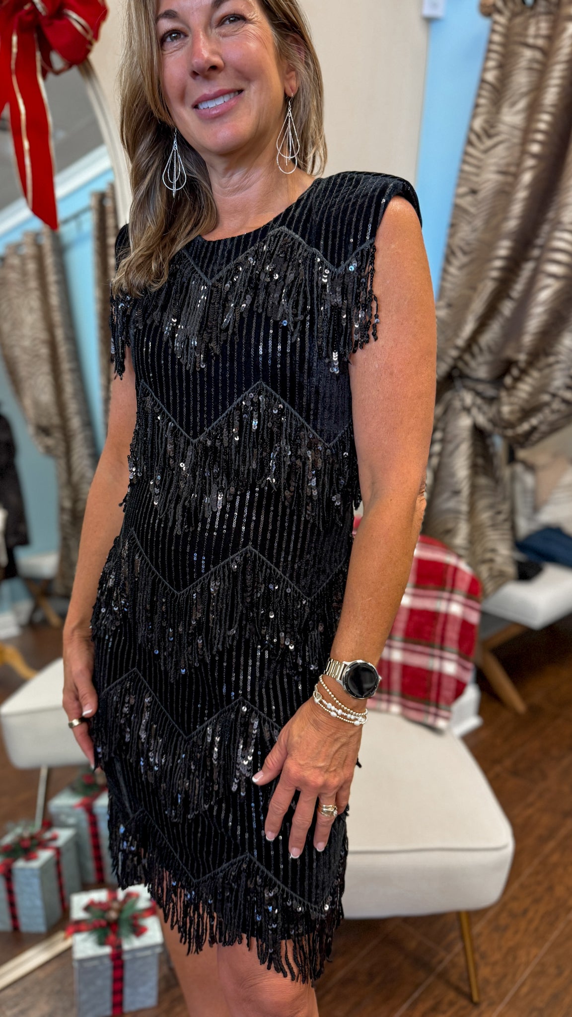Black Astoria Dress