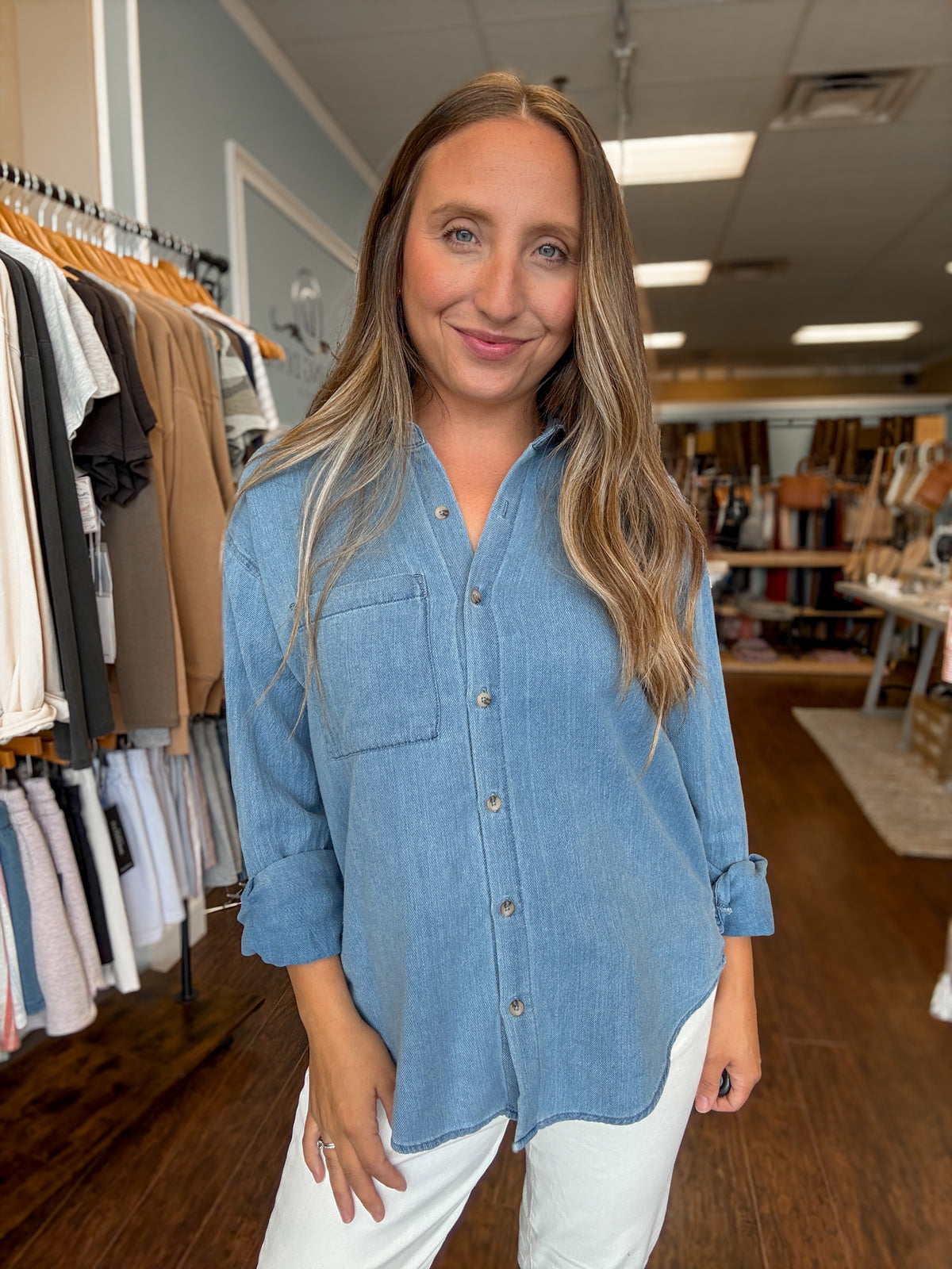 Perfect Twill Button Up