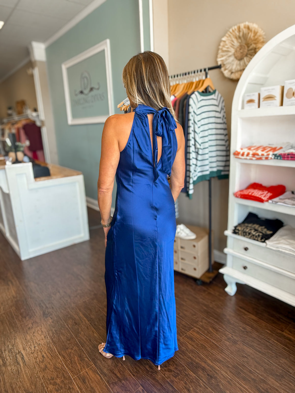 Deep Blue Lara Dress